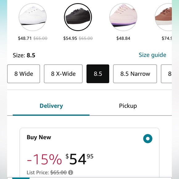 Keds Women's Champion Leather Lace Up Sneaker - Picture 2 of 9